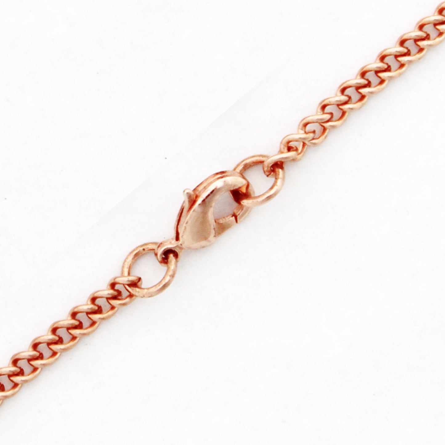 Copper Jewelry Repair Kit 12mm Shiny Copper Plated Brass Lobster Clasp 6mm Ring Complete 3-Pc Set