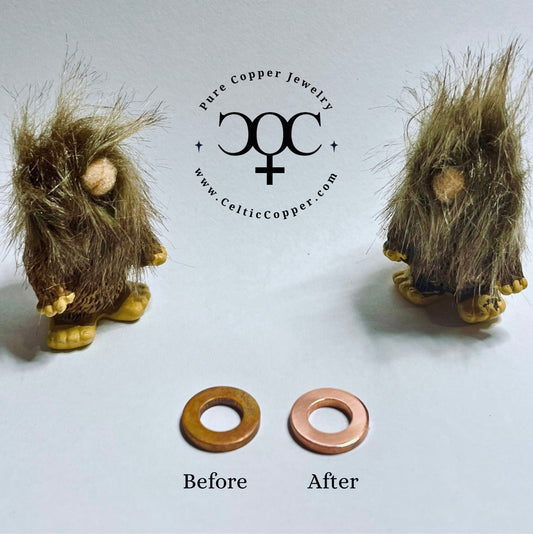 Copper Care- The Easy Way 👀 Let The Copper Elves Show You How To Remove Tarnish