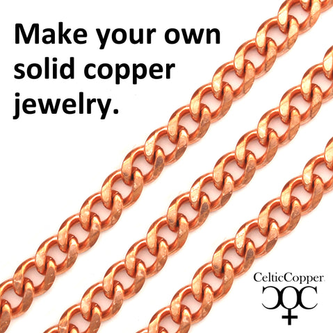 Heavy Duty 12 Gauge Copper Jump Rings JSR12 Solid Copper Jewelry Findi –  Celtic Copper Shop