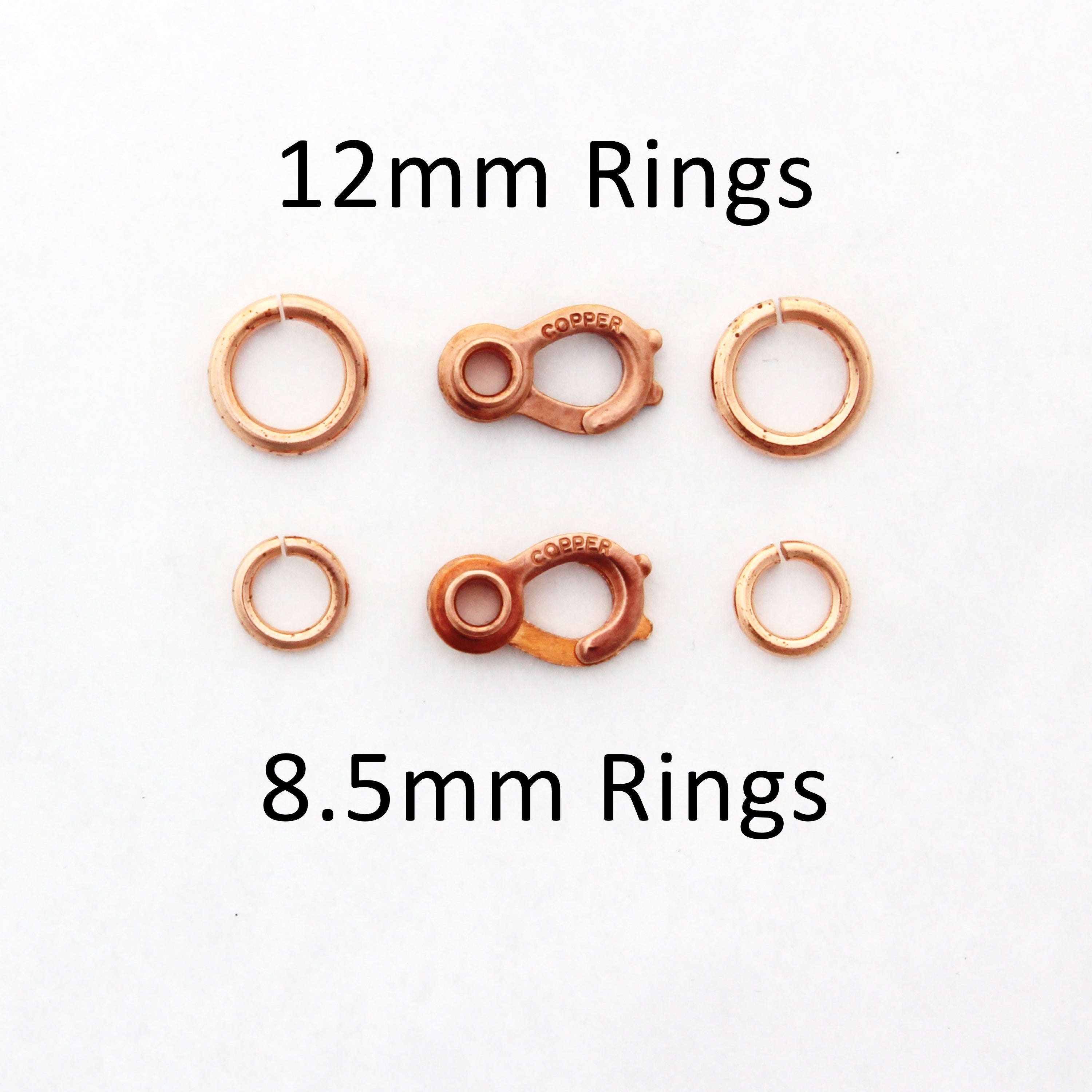 Copper Clasp Repair Kit 16mm Pure Solid Copper Sister Hook Clasp