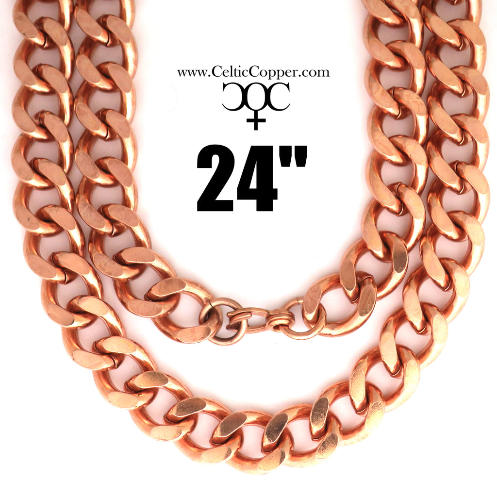 Wholesale Cuban Chain Necklace Chains Link Men Choker Copper Necklaces Male  Female For Gift Jewelry From m.