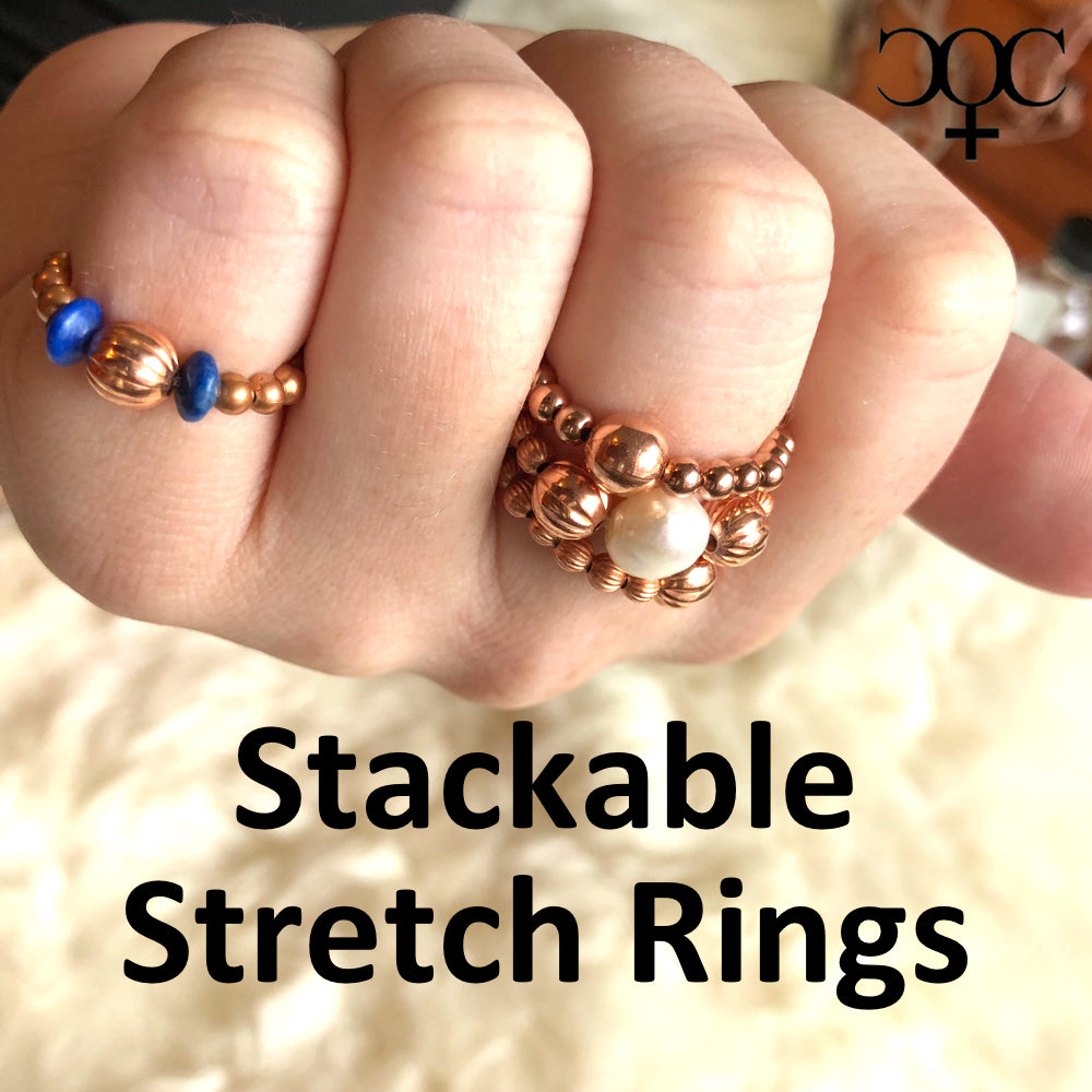 Copper stacking rings hotsell