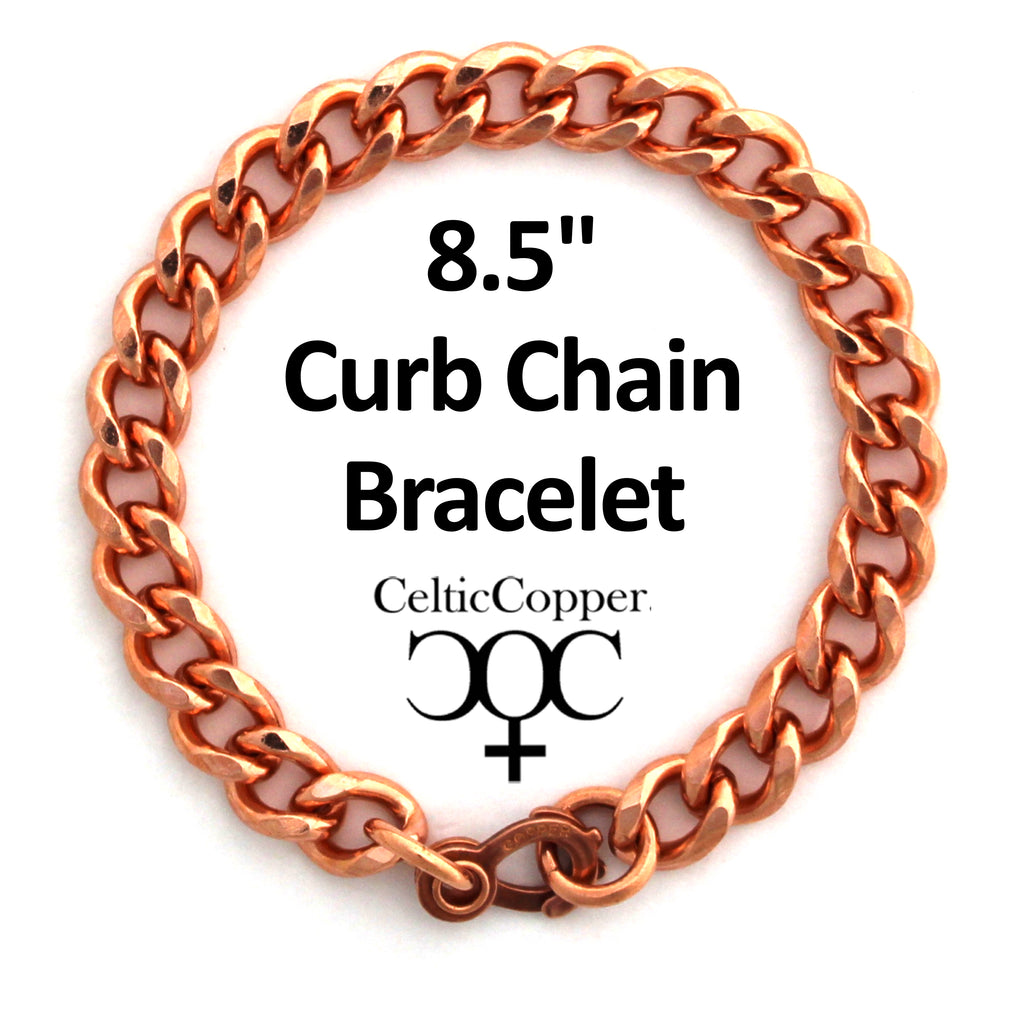 Wrought Cuff (with leather) - pure copper bracelet – Six and Sons