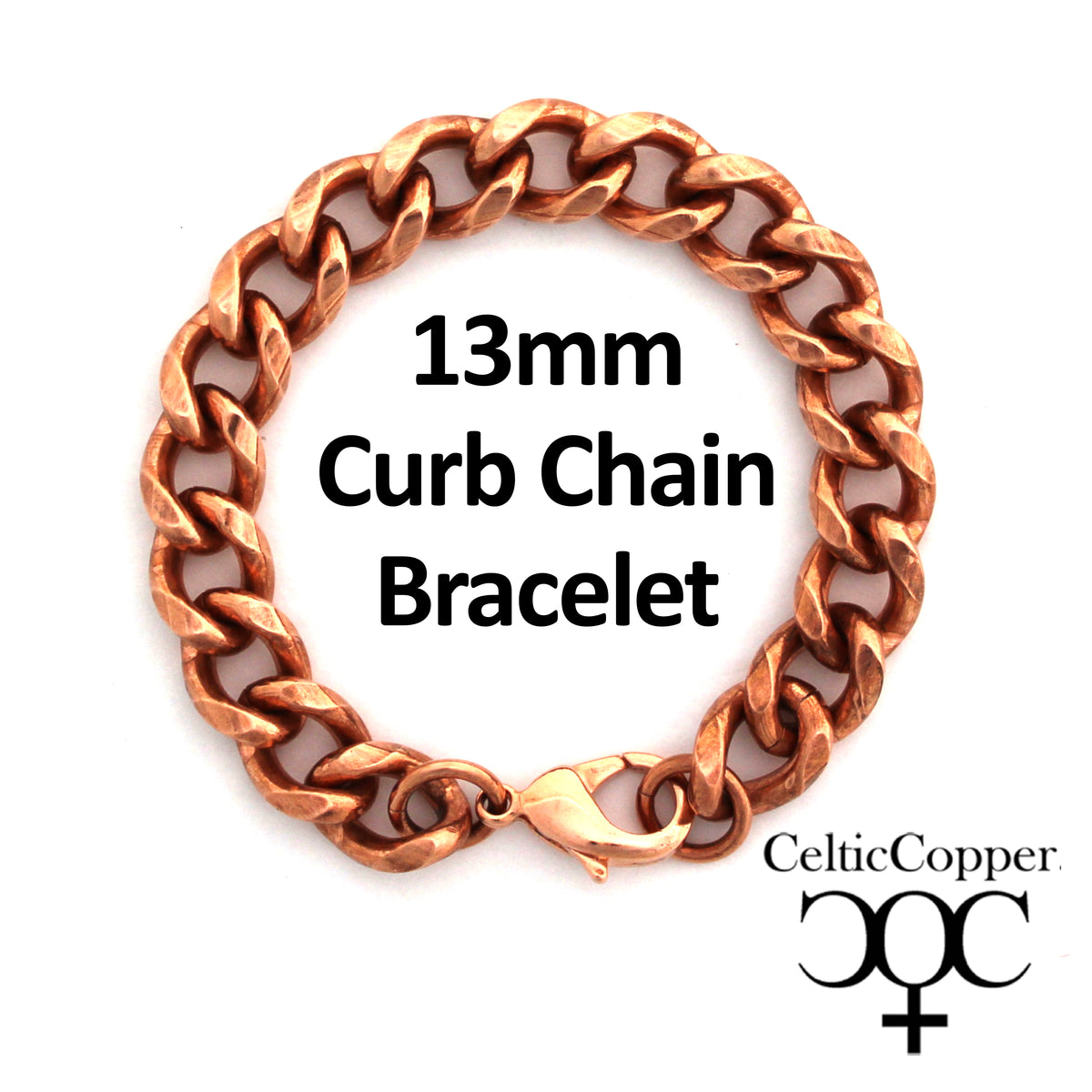 THE NORTH RING Men's Magnetic Copper Bracelet 9inch Link THE NORTH RING Men's Magnetic Copper Bracelet 9inch Link