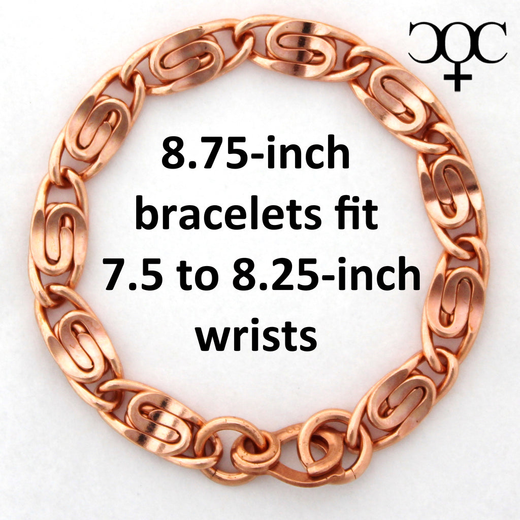 Buy Bona fide pure copper thick bracelet kada designer hand crafted pure copper  bracelet adjustable size for both men and women at Amazon.in
