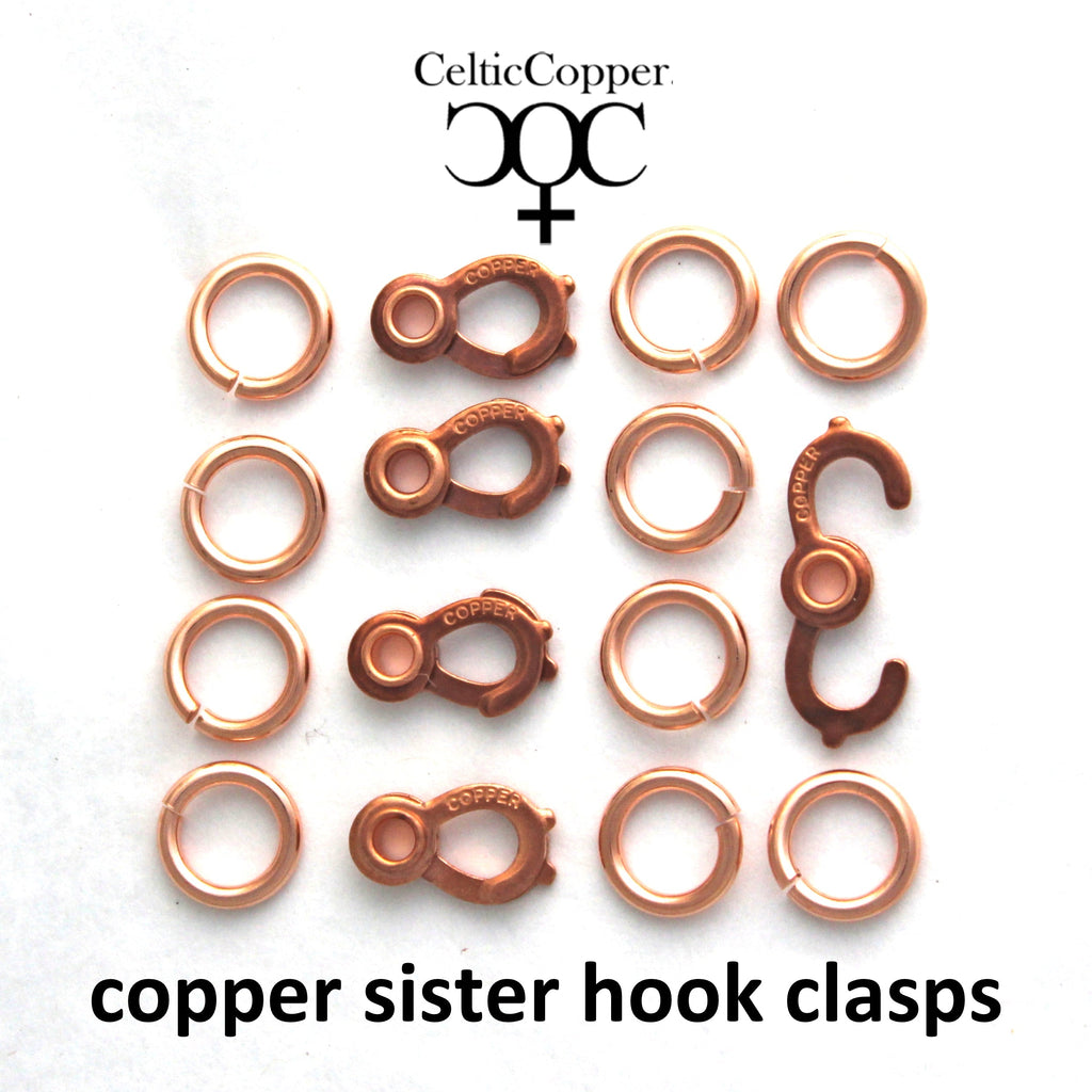 DIY Copper Jewelry Chain Making Kit / 36” Bulk 16mm Solid Copper Curb –  Celtic Copper Shop