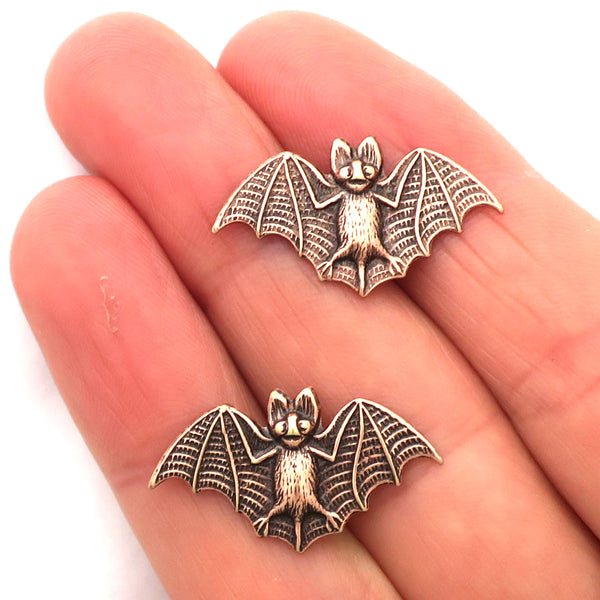 Copper Bat Earring Studs EC56 Solid Copper Wild Bat Post Earring Studs