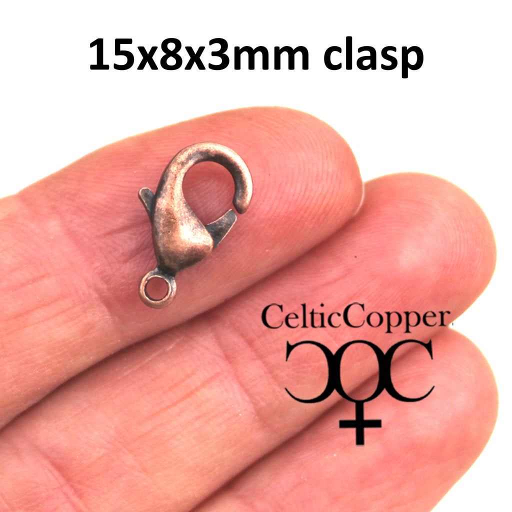 Heavy Duty 12 Gauge Copper Jump Rings JSR12 Solid Copper Jewelry