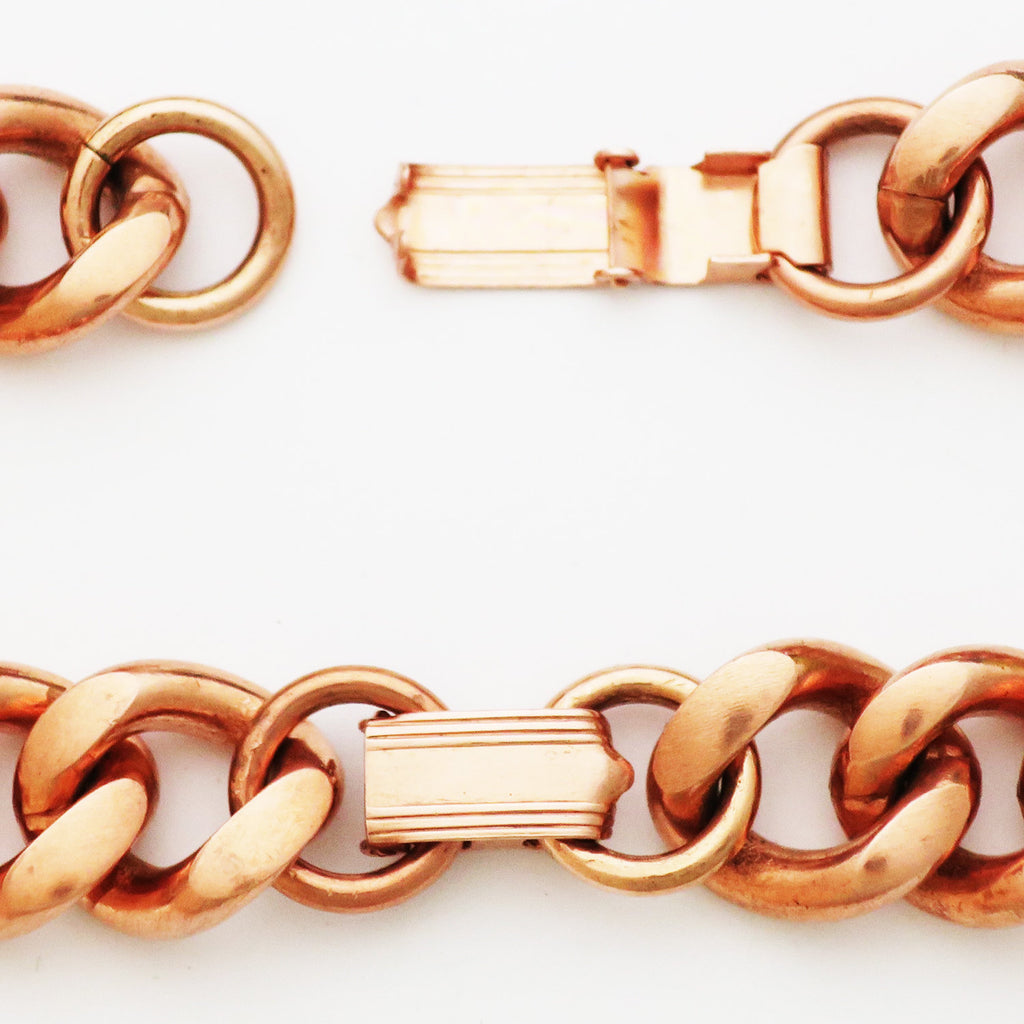 CH.PAT.4001 - 18 inch Copper Chain, Polished Snake