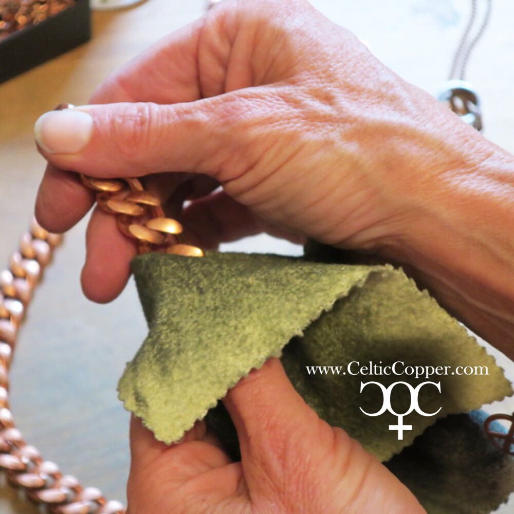 Jewelry Care Polishing Cloth - Clean, Polish and Restore Gold