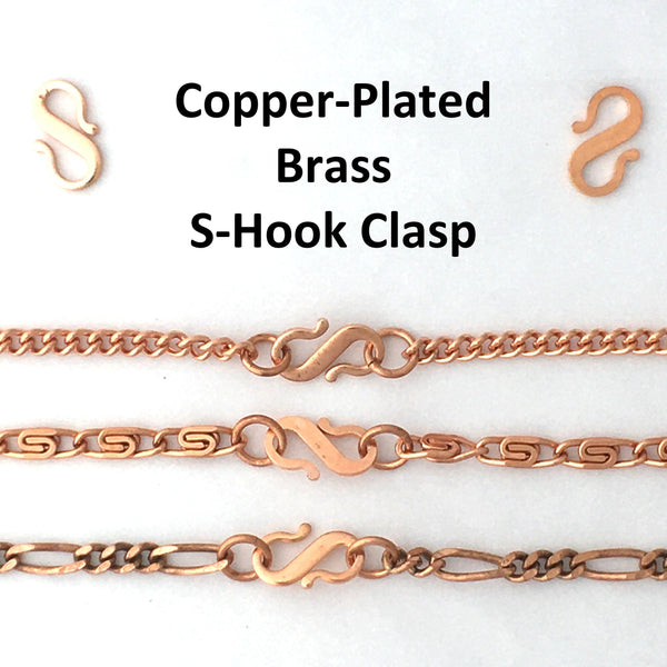 Solid Copper Necklace Chain Celtic Copper Fine Scroll Chain Necklace NC61 Celtic Necklace Chain Solid Copper Necklace 20 Inch Chain