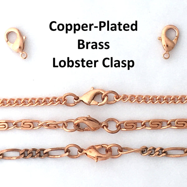 Custom Bracelet Chain Copper Fine Cuban Curb Chain Bracelet C71M Custom Size Solid Copper Bracelet Chain