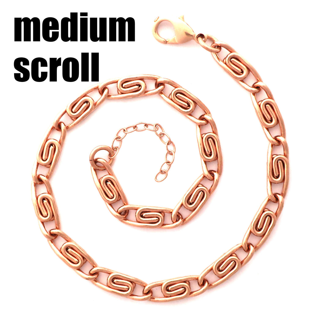 Copper Bead Chain Clasp FCB24X Bulk Bead Chain Clasp Connector Solid C –  Celtic Copper Shop