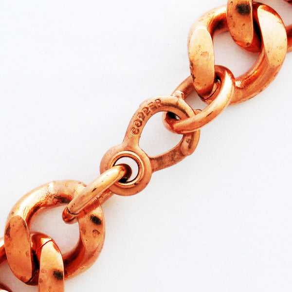 Heavy Solid Copper 16mm Sister Hook Clasp with Jump Rings JSCC24 Jewelry Supplies for Jewelry Making and Jewelry Repair